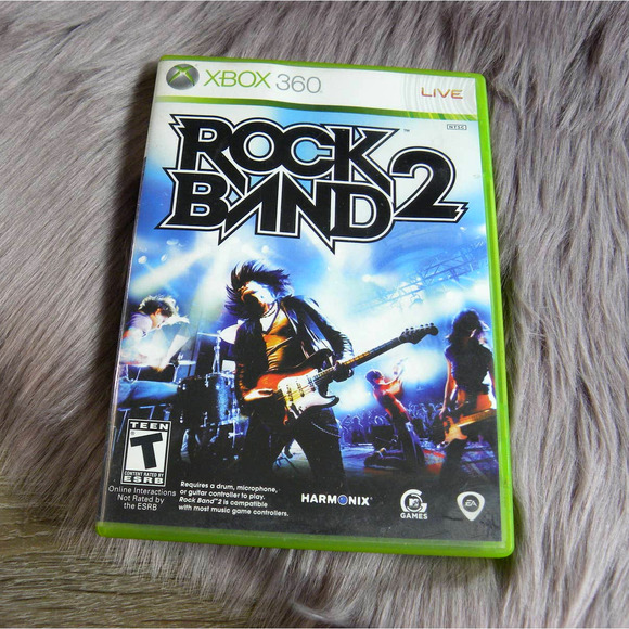 XBox 360 Rock Band 2 game